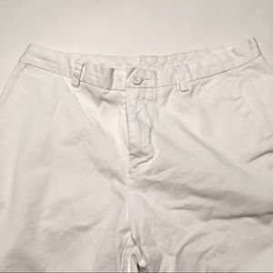 Calvin Klein White Cotton Shorts